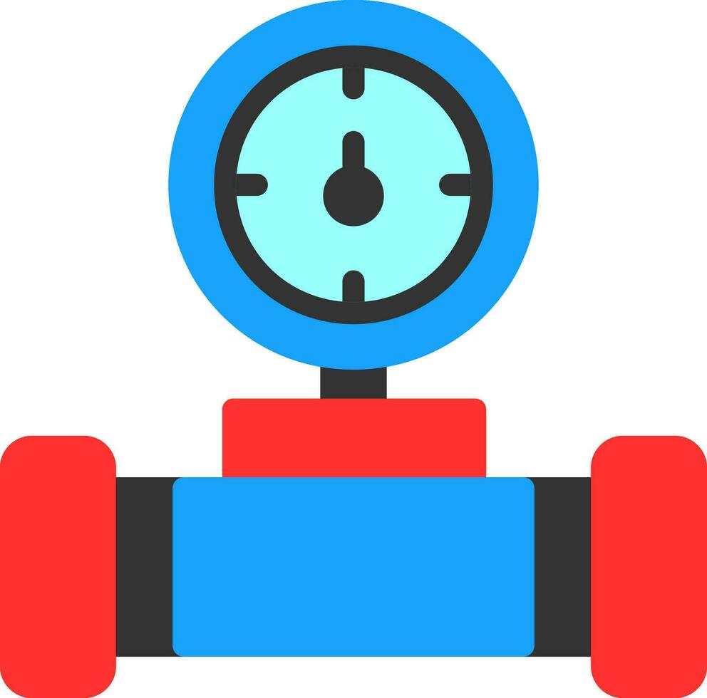 Water Meter Vector Icon Design
