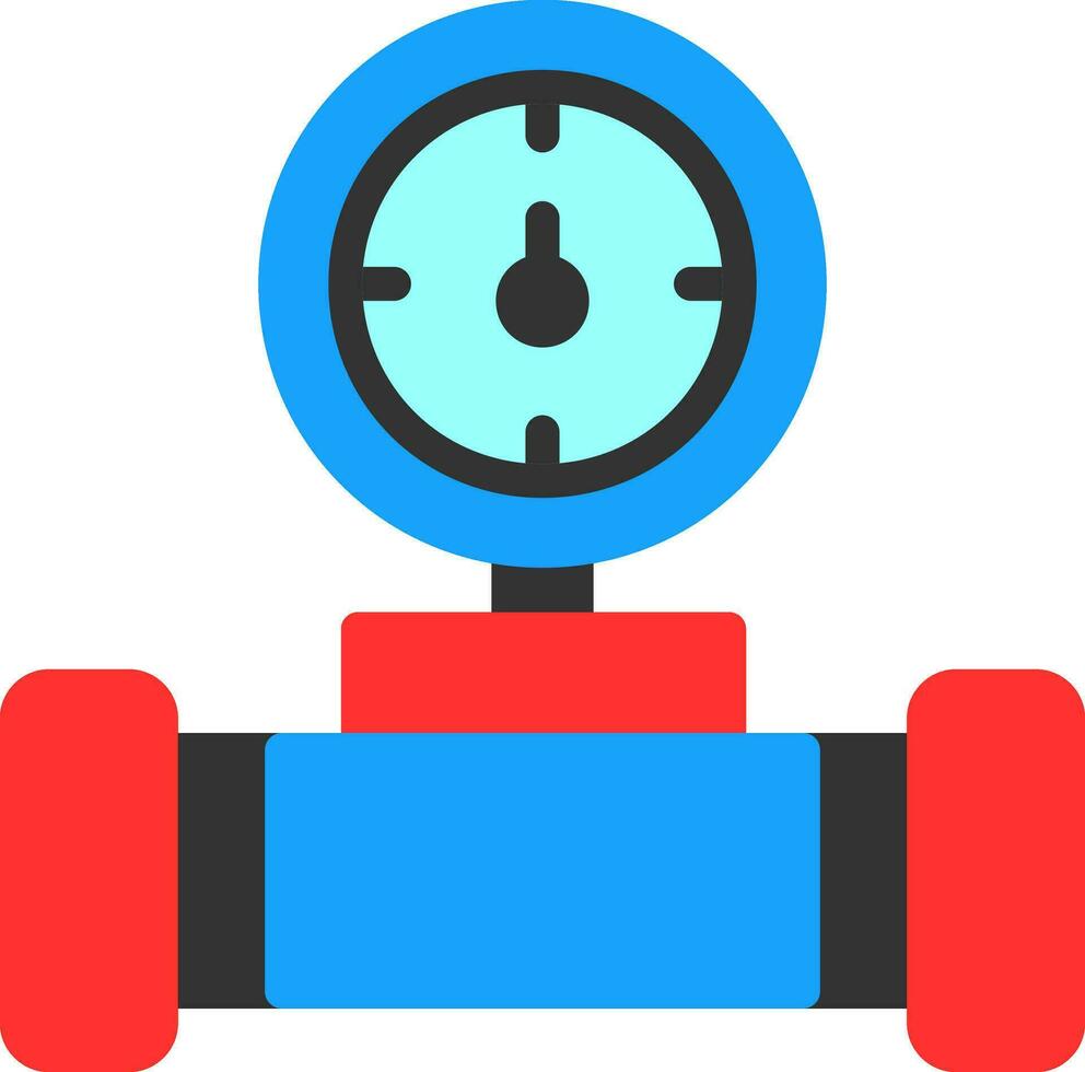 Water Meter Vector Icon Design