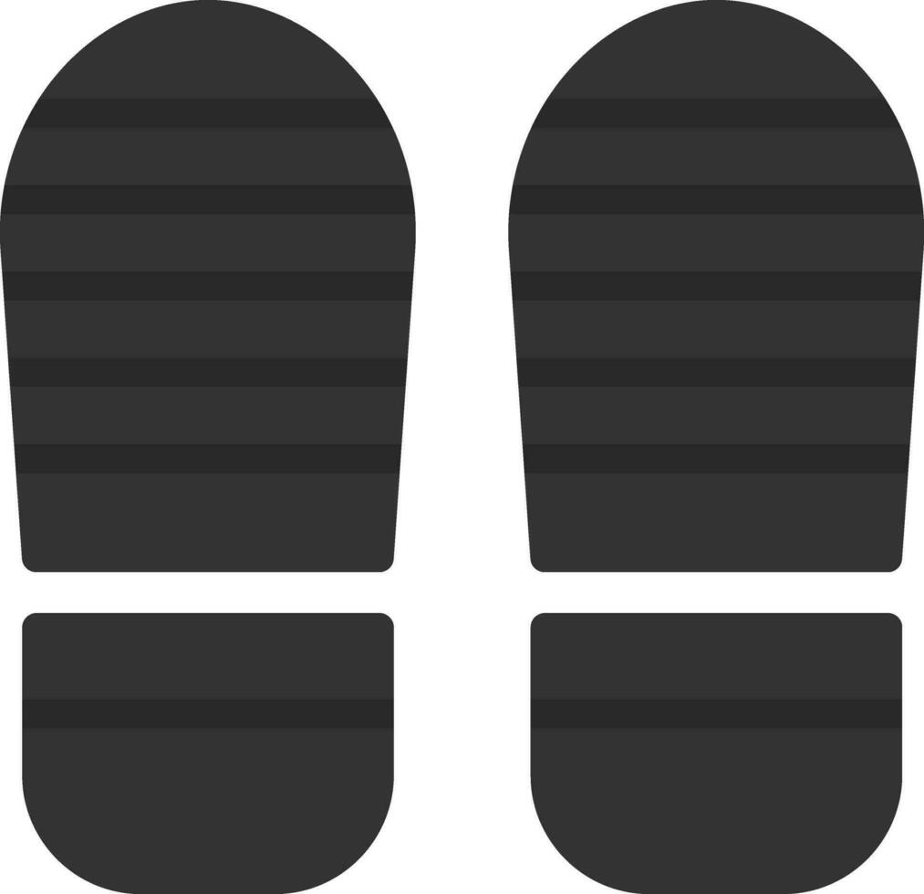 Footsteps Vector Icon Design