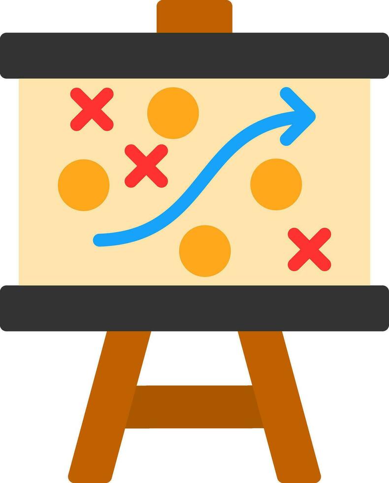 Strategy Vector Icon Design