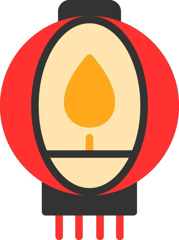 Lantern Vector Icon Design