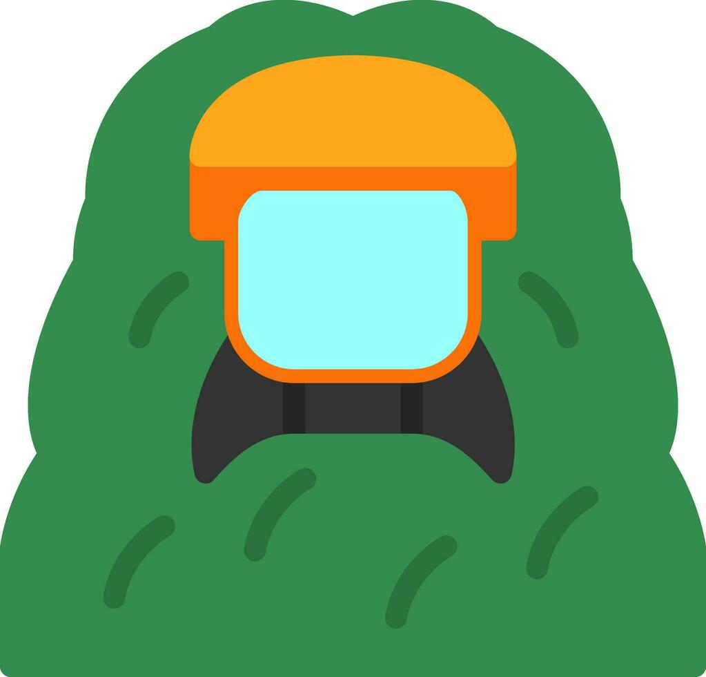 Ghillie Vector Icon Design