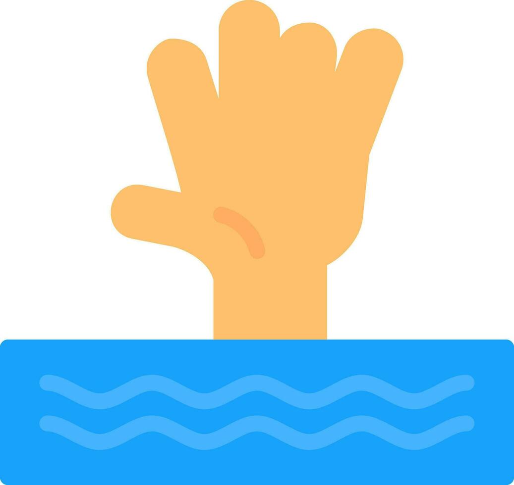 Drown Vector Icon Design