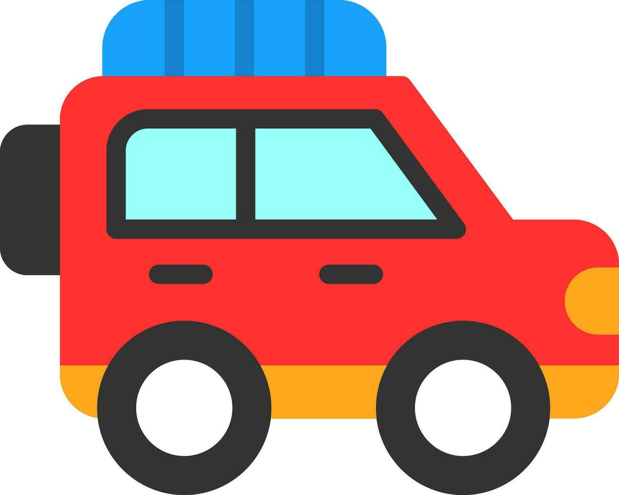 Jeep Vector Icon Design