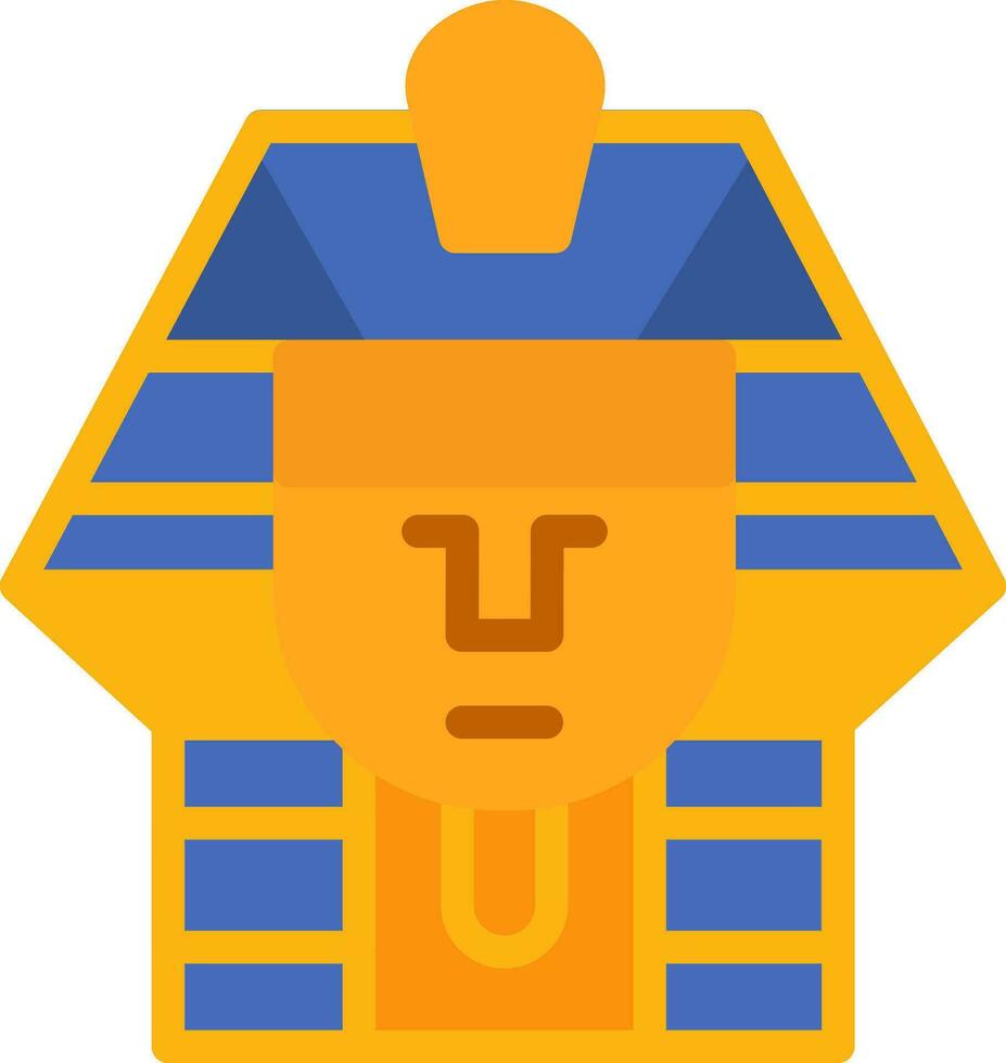 diseño de icono de vector de faraón