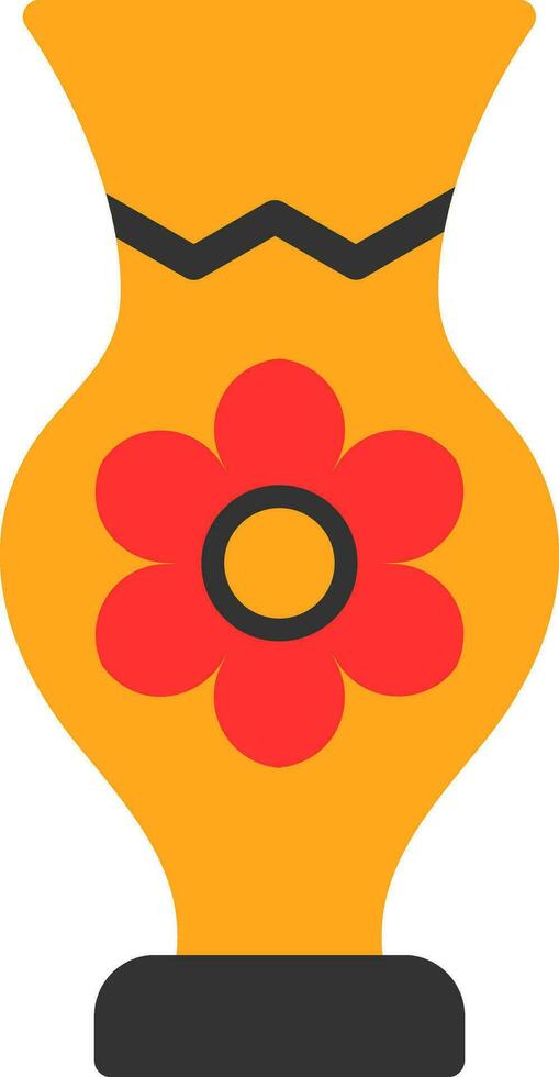 Vase Vector Icon Design