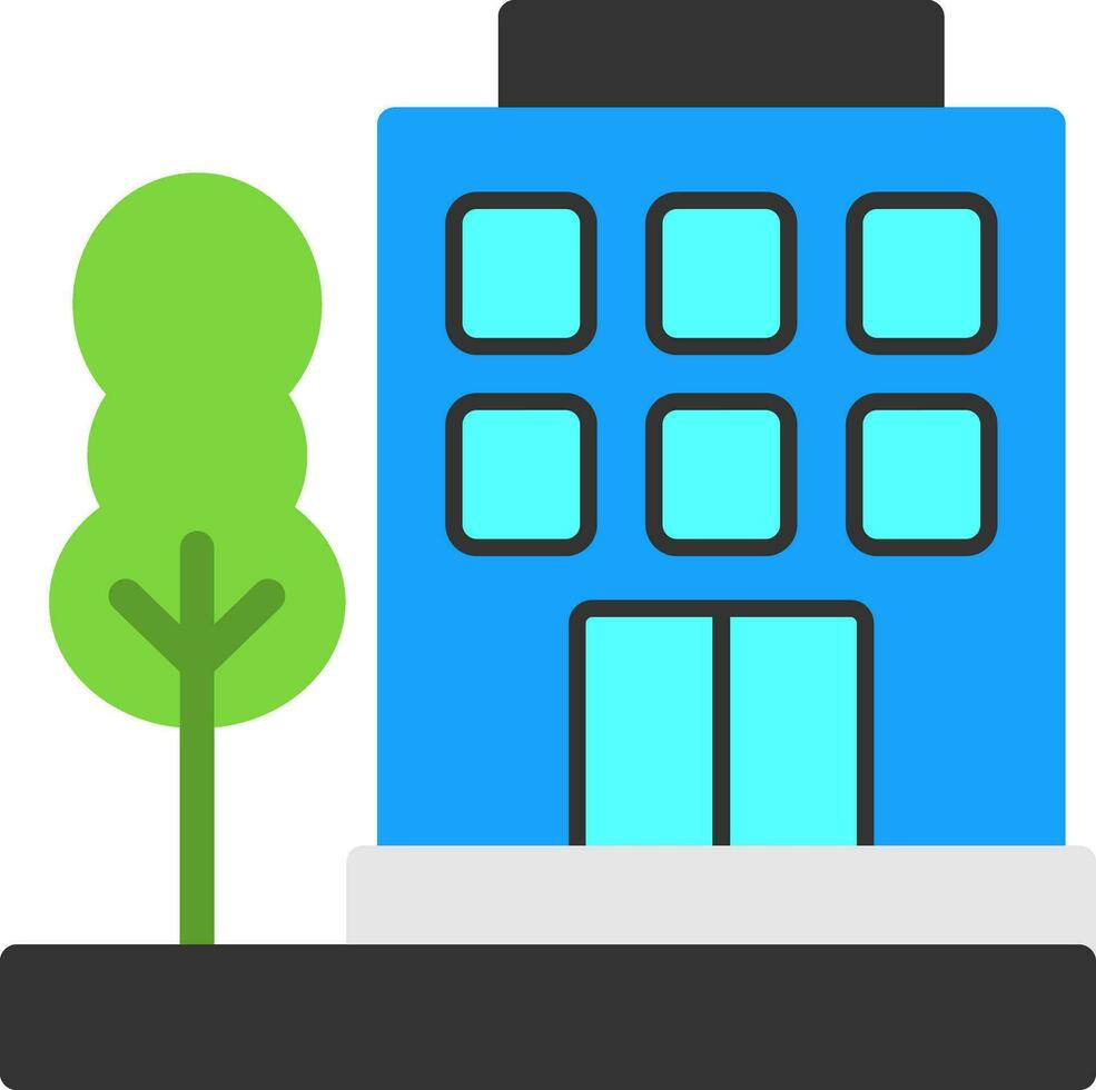Building Vector Icon Design