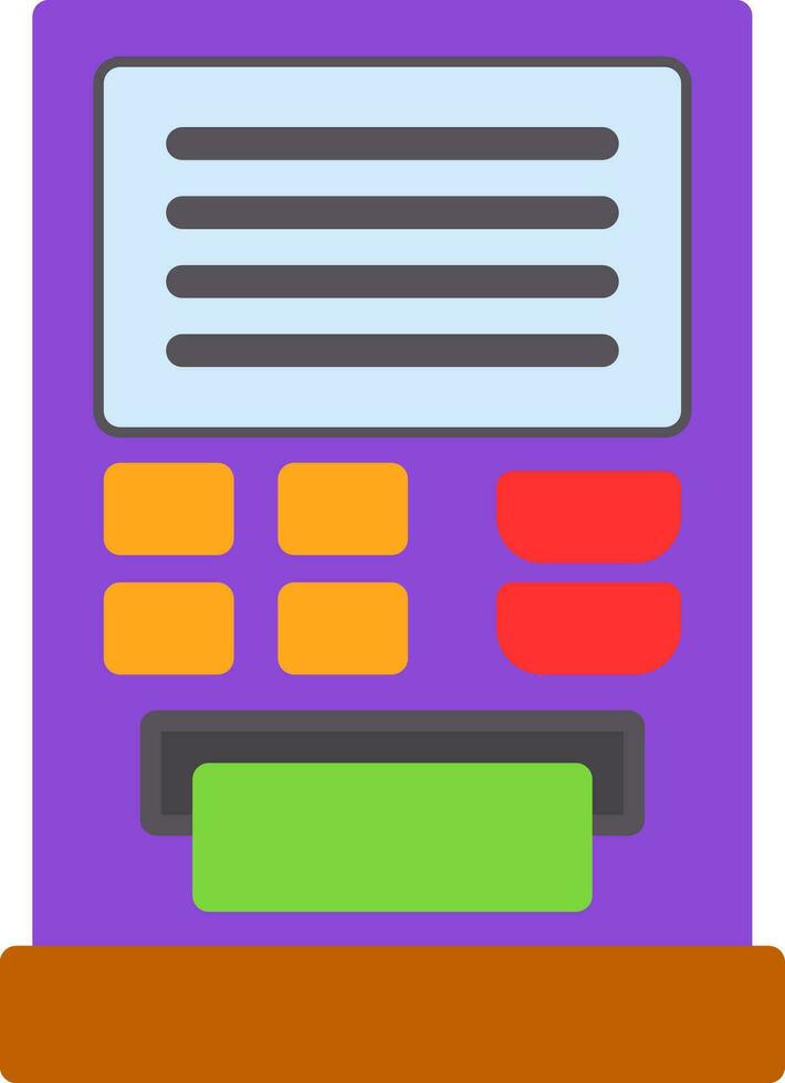 Cash Withdrawal Vector Icon Design