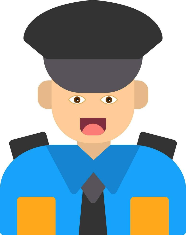 diseño de icono de vector de policía