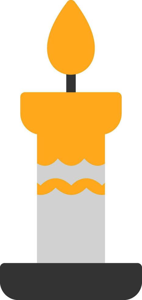Candles Vector Icon Design