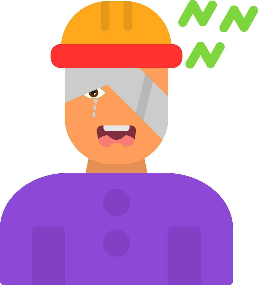 Injury Vector Icon Design