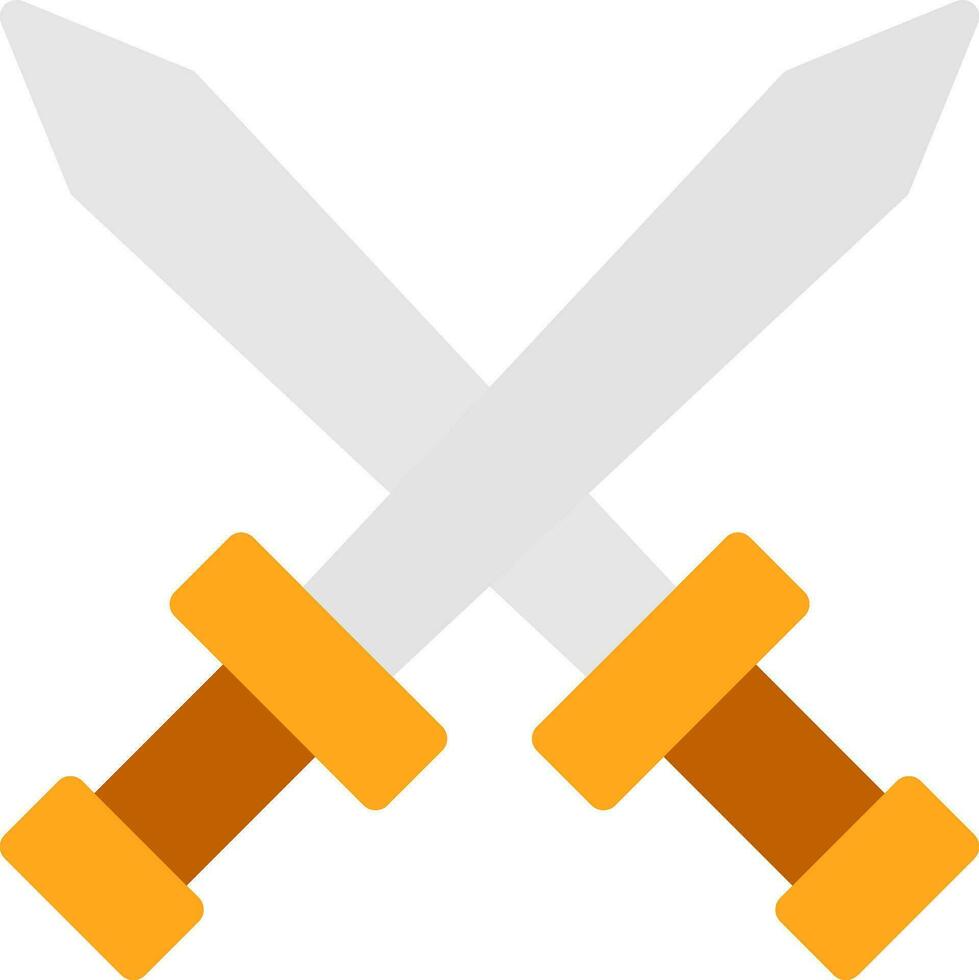 Swords Vector Icon Design