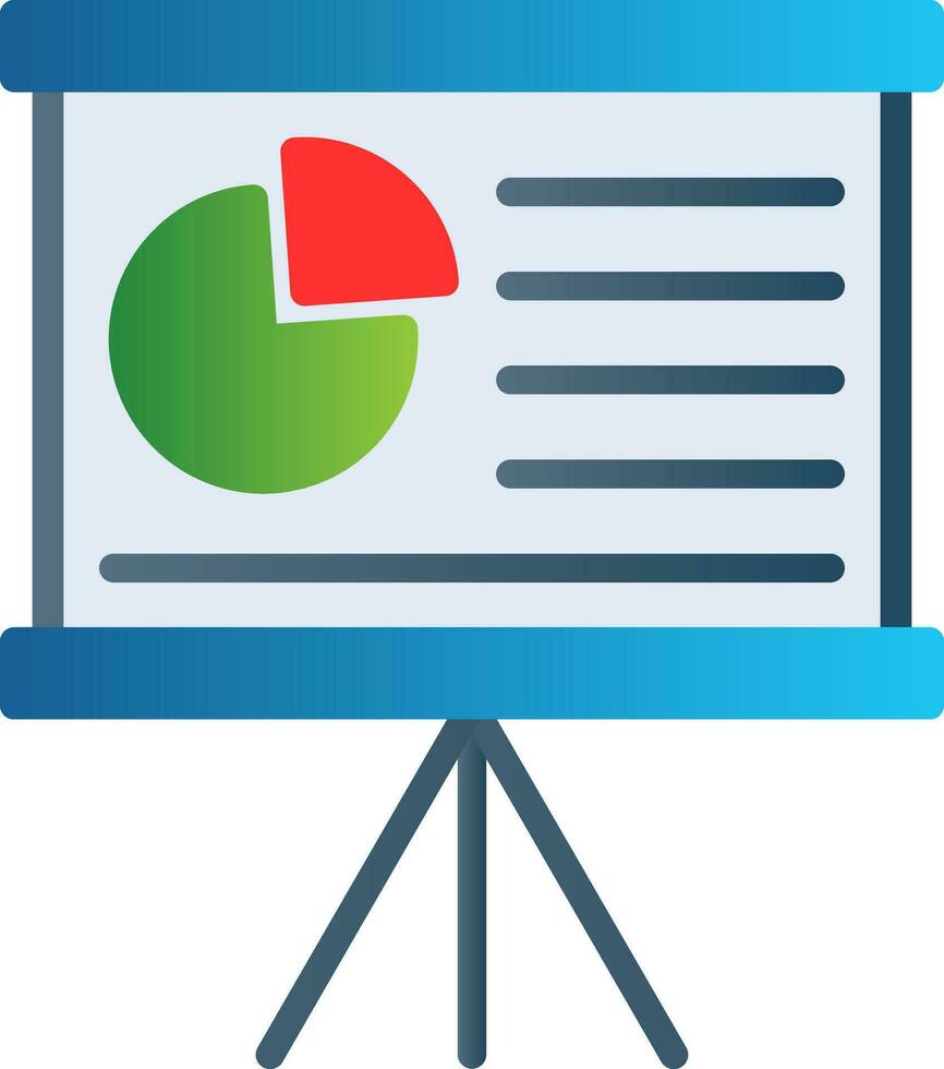 Presentation Vector Icon Design