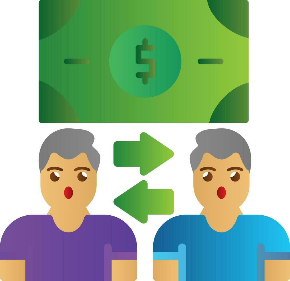 Borrow Vector Icon Design