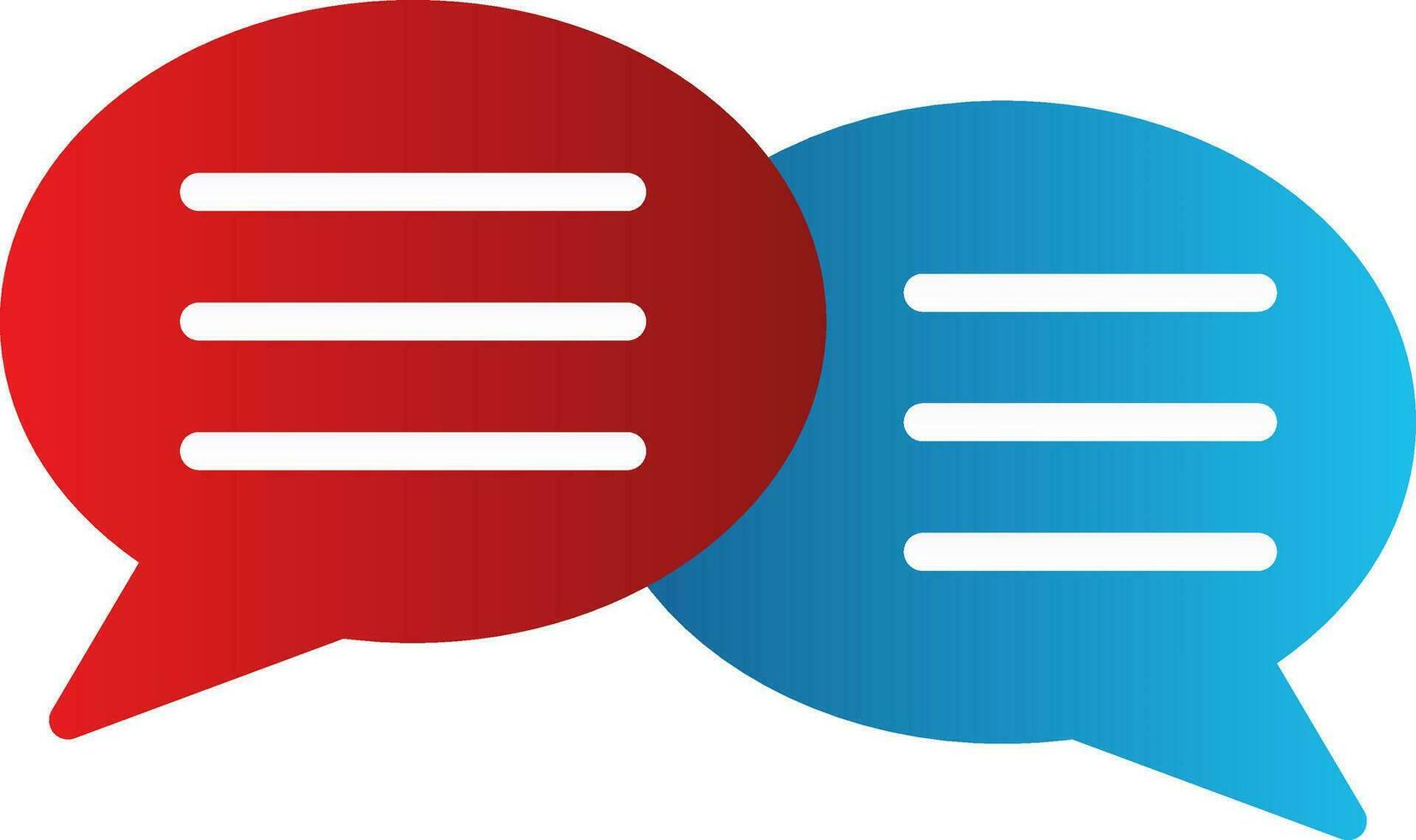 Chatting Vector Icon Design