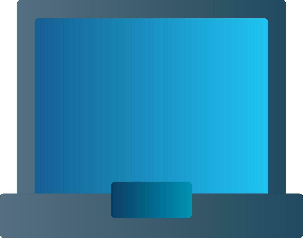 Laptop Screen Vector Icon Design