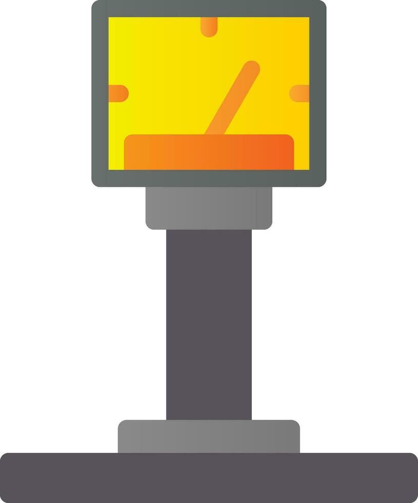 Parking Meter Vector Icon Design