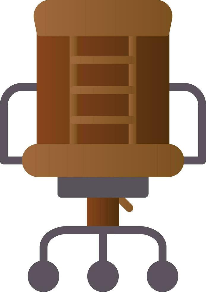 Boss Chair Vector Icon Design