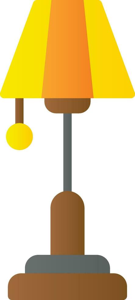 Floor Lamp Vector Icon Design