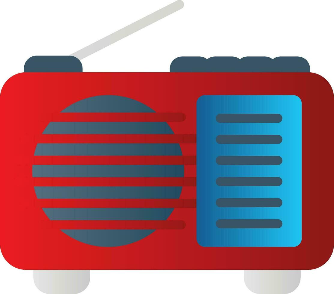 Radio Vector Icon Design