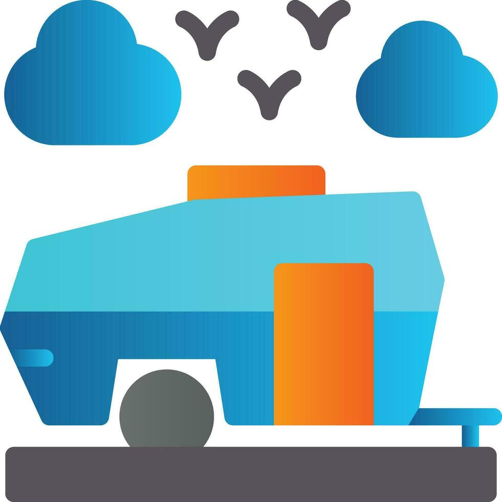 Caravan Vector Icon Design