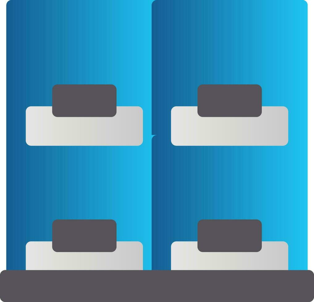 Capsule Hotel Vector Icon Design