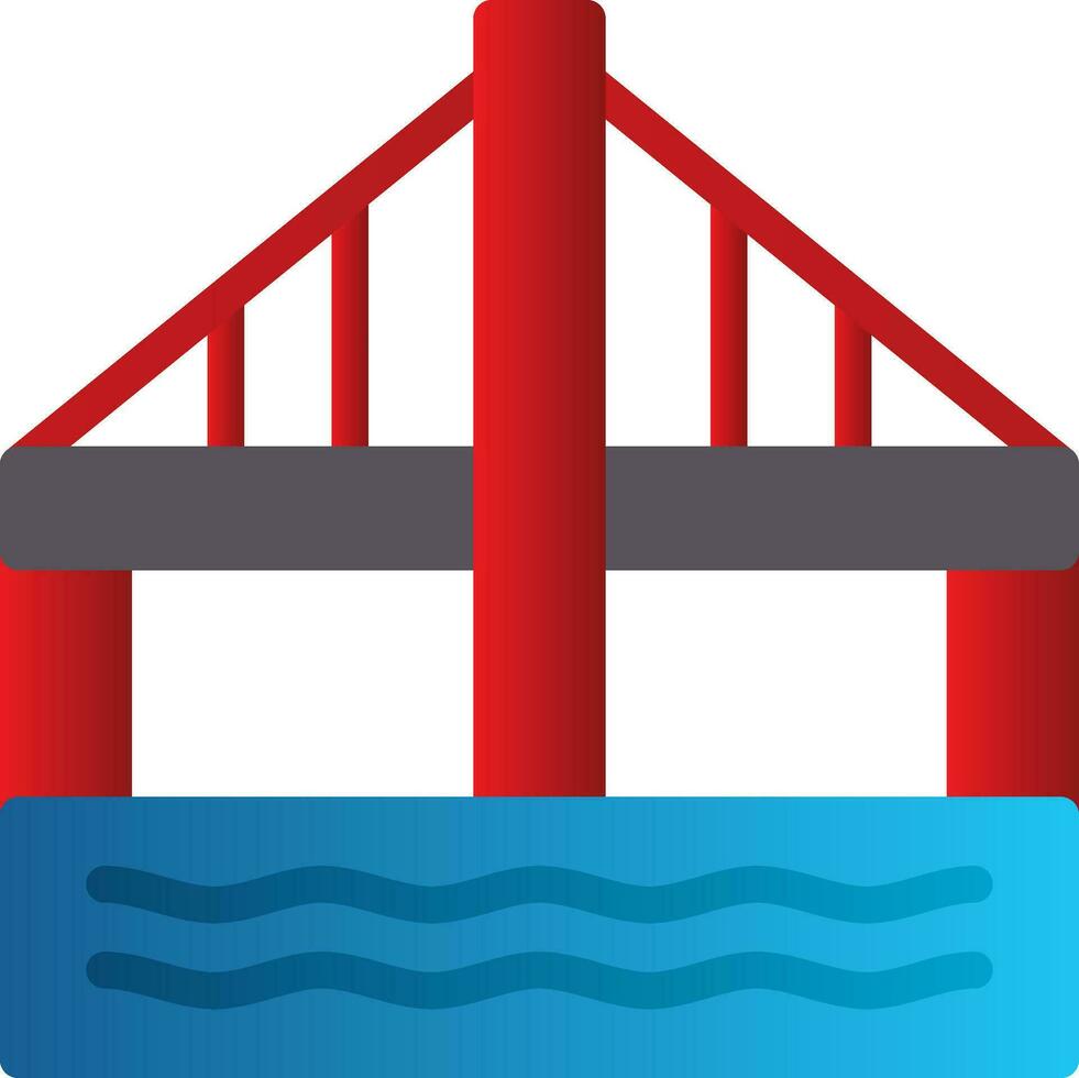 Bridge Vector Icon Design