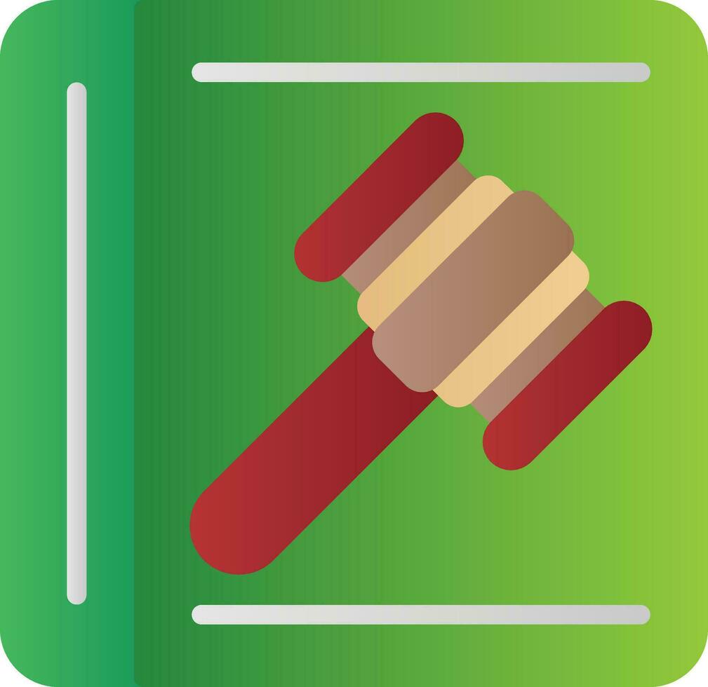 Law In Order Vector Icon Design