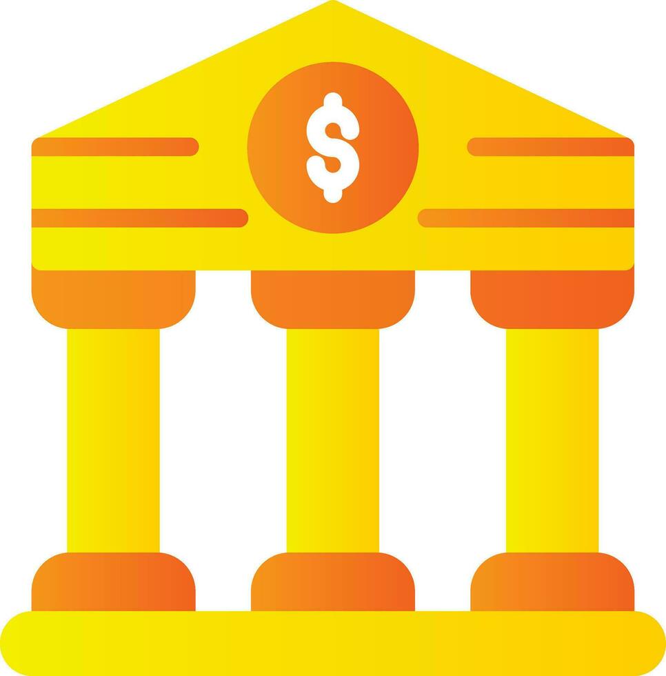 Court House Vector Icon Design