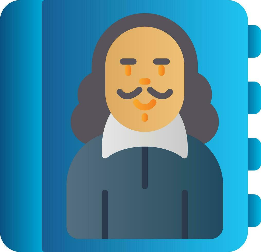 Biography Vector Icon Design