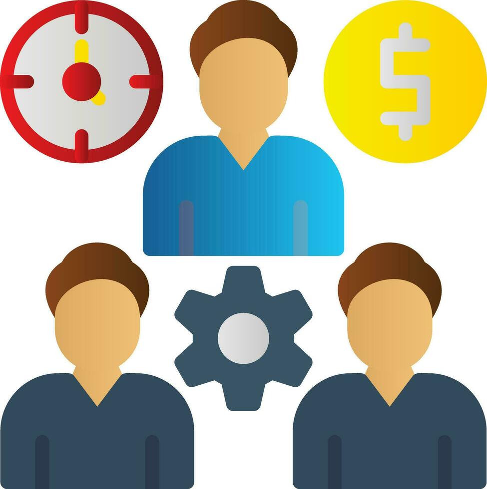 Management Vector Icon Design