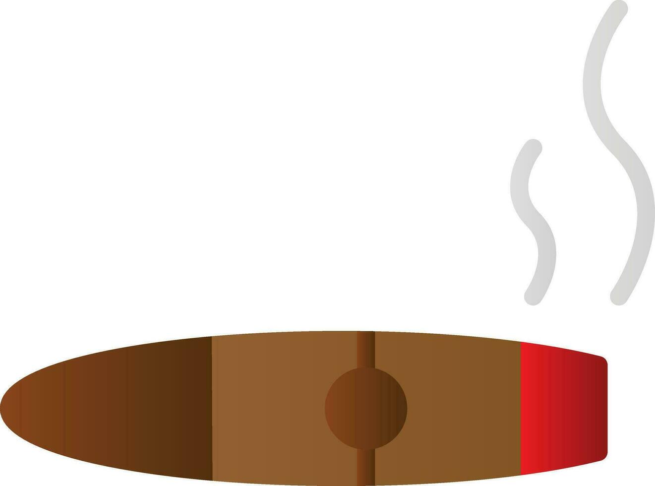 Cigar Vector Icon Design