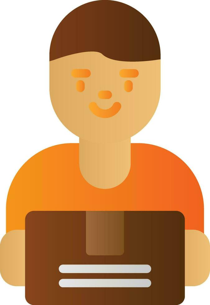 Deliveryman Vector Icon Design