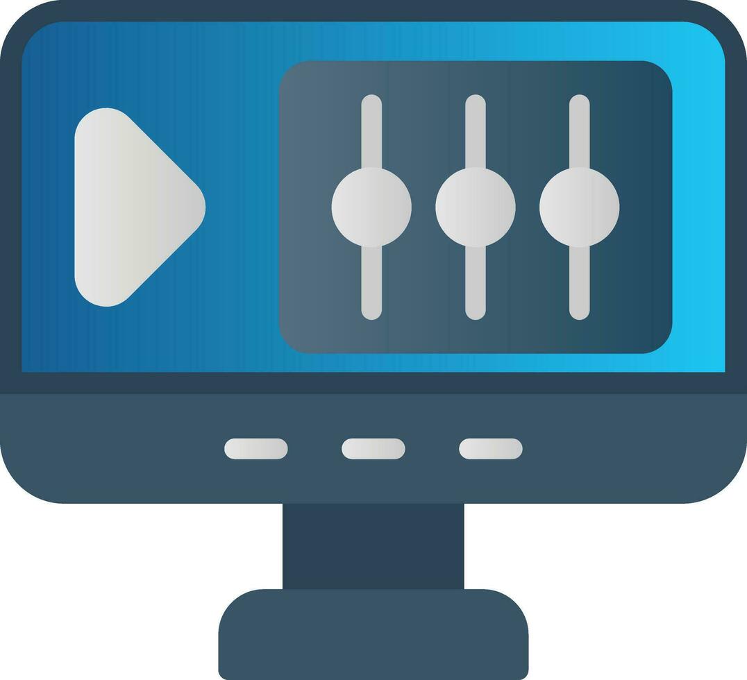 Film Editor Vector Icon Design