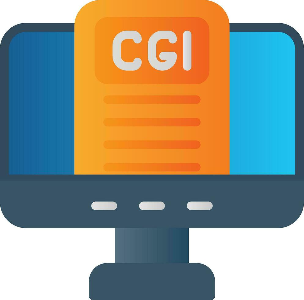 Cgi Vector Icon Design