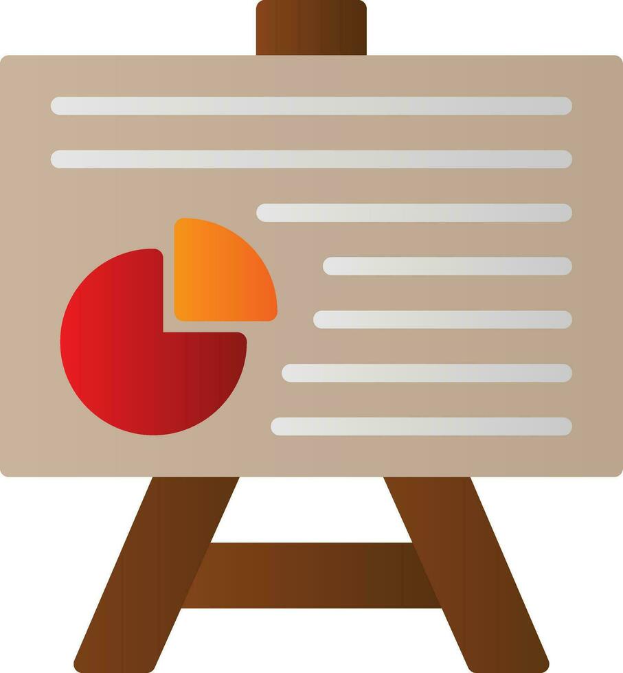 Presentation Vector Icon Design