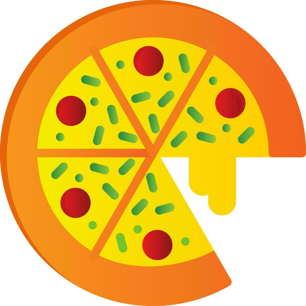 Pizza Vector Icon Design