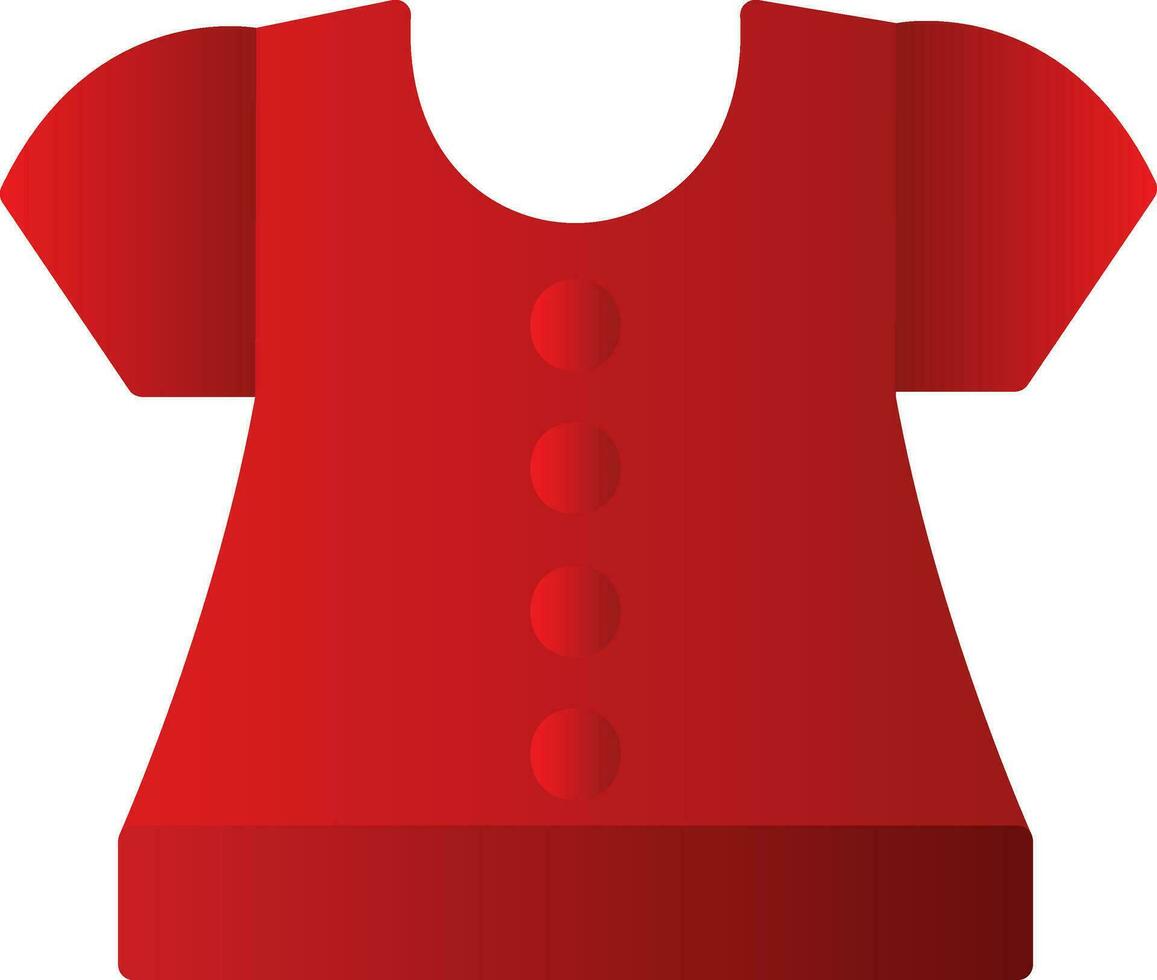 diseño de icono de vector de blusa