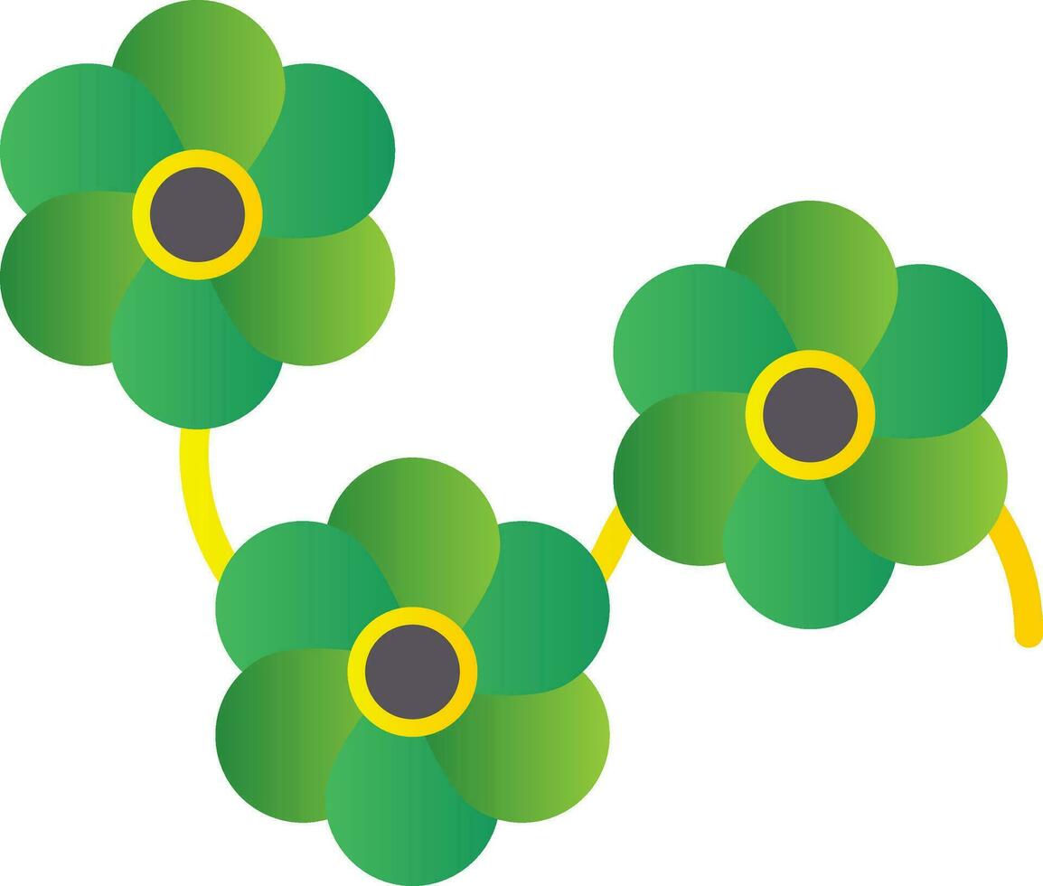 diseño de icono de vector de flores