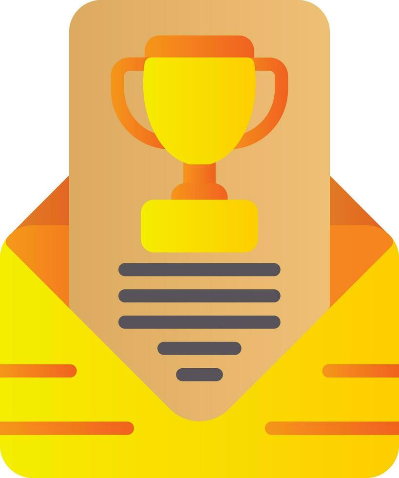 Nomination Vector Icon Design