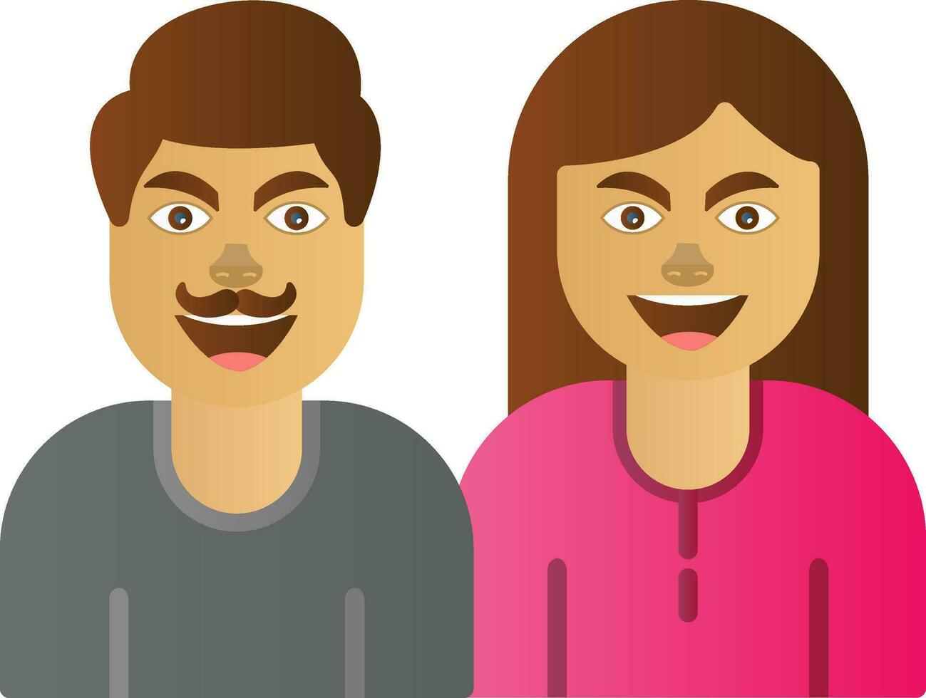 Parents Vector Icon Design