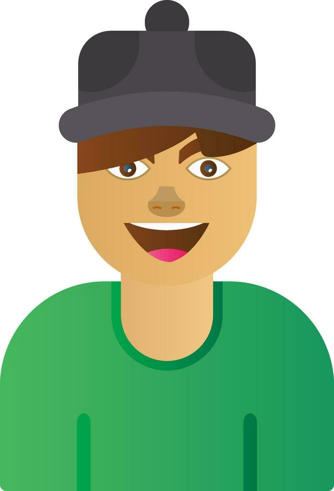 Teenager Vector Icon Design