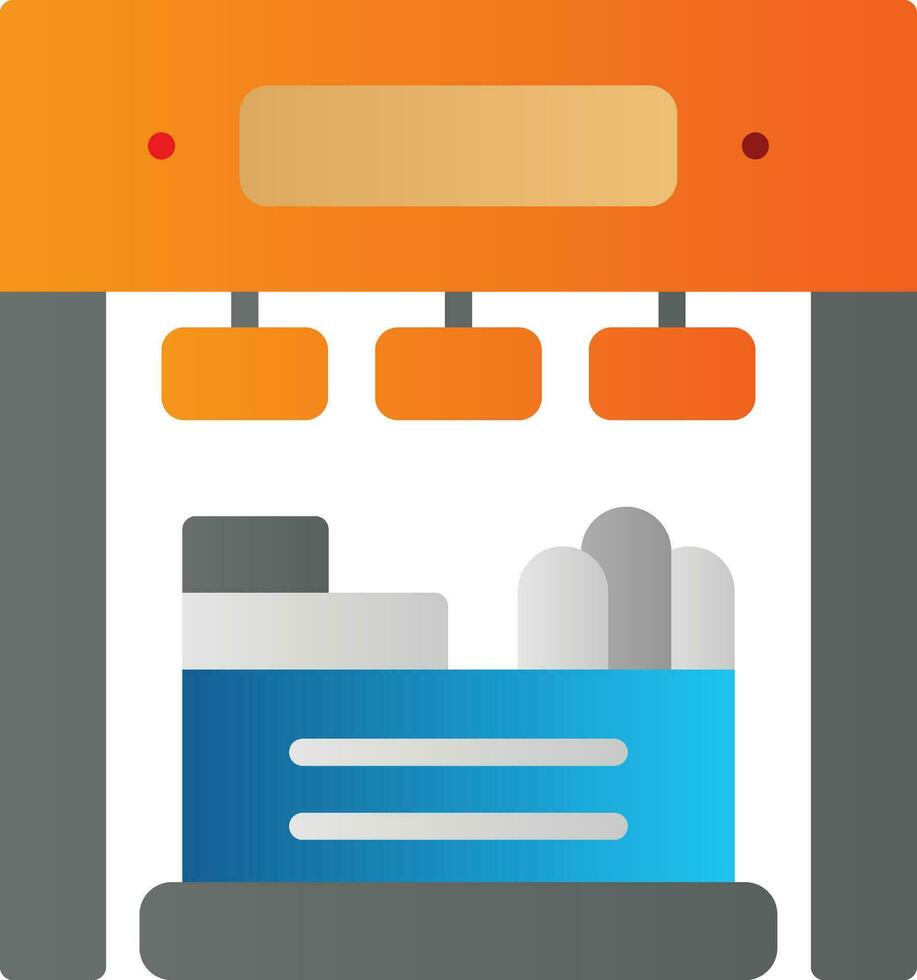 Booth Vector Icon Design