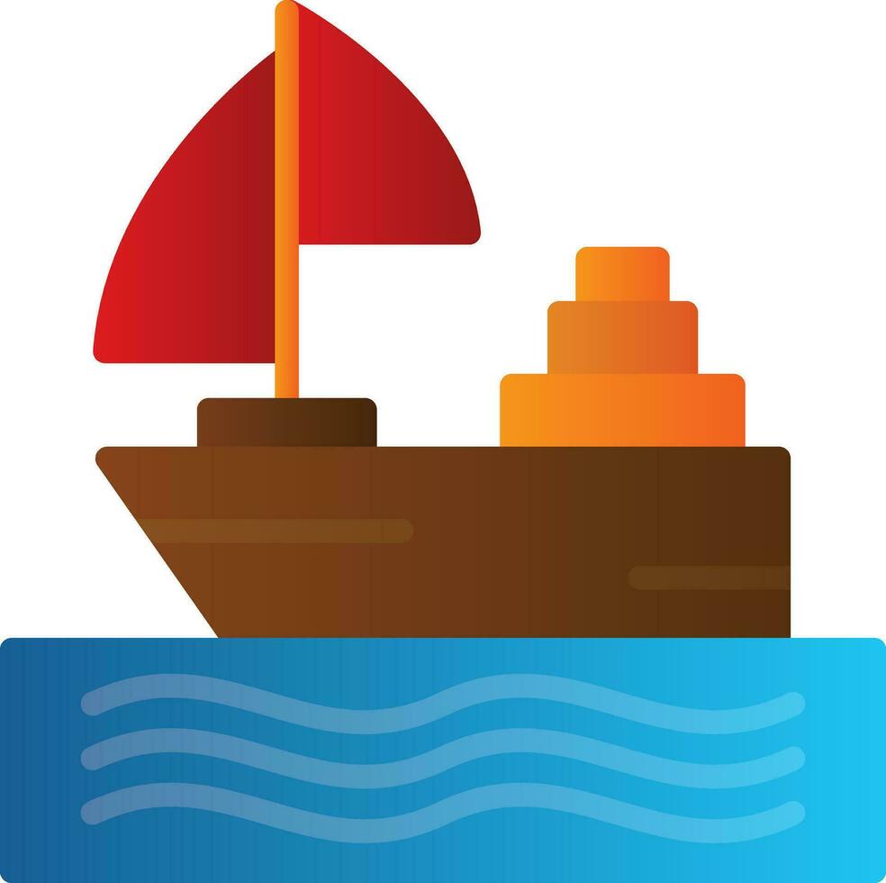 Boat Vector Icon Design