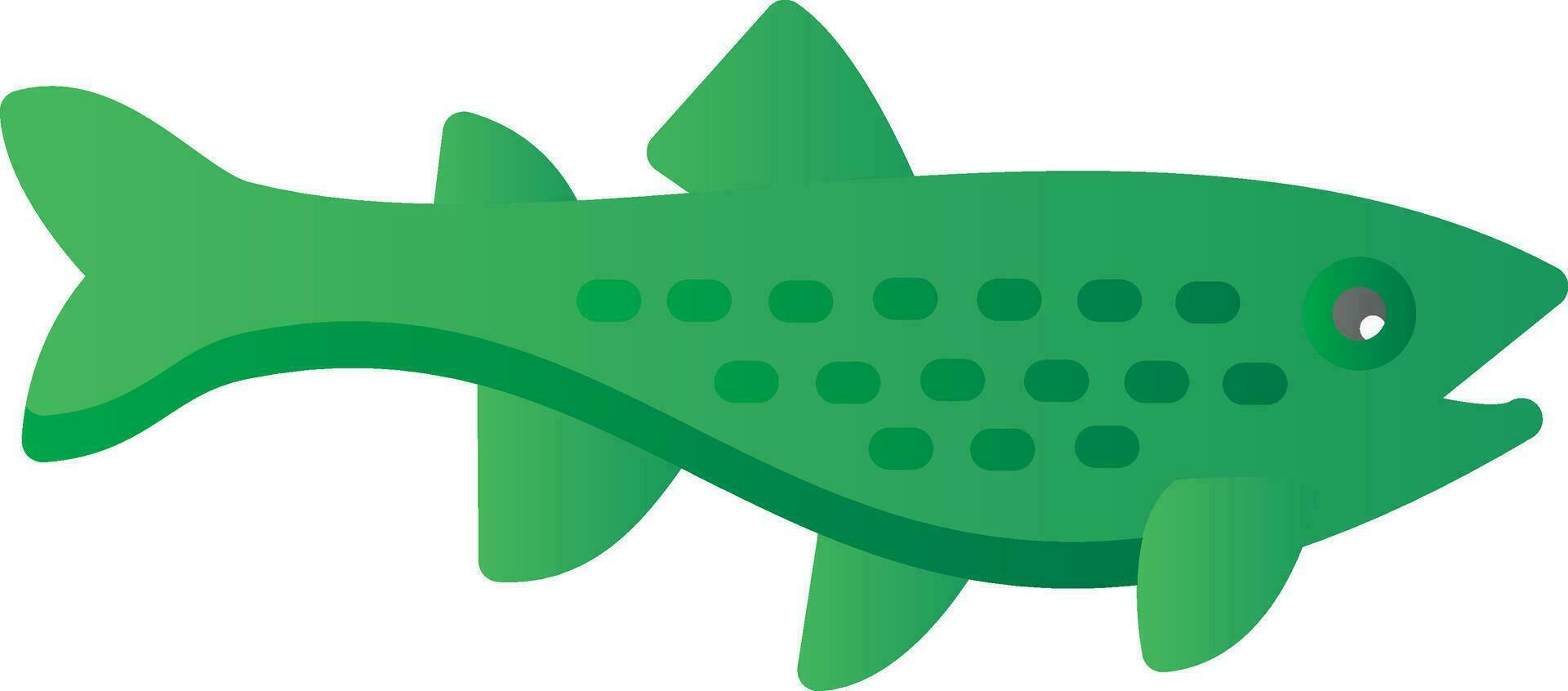 Trout Vector Icon Design