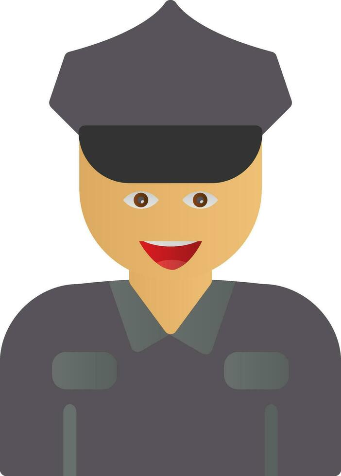 Police Vector Icon Design