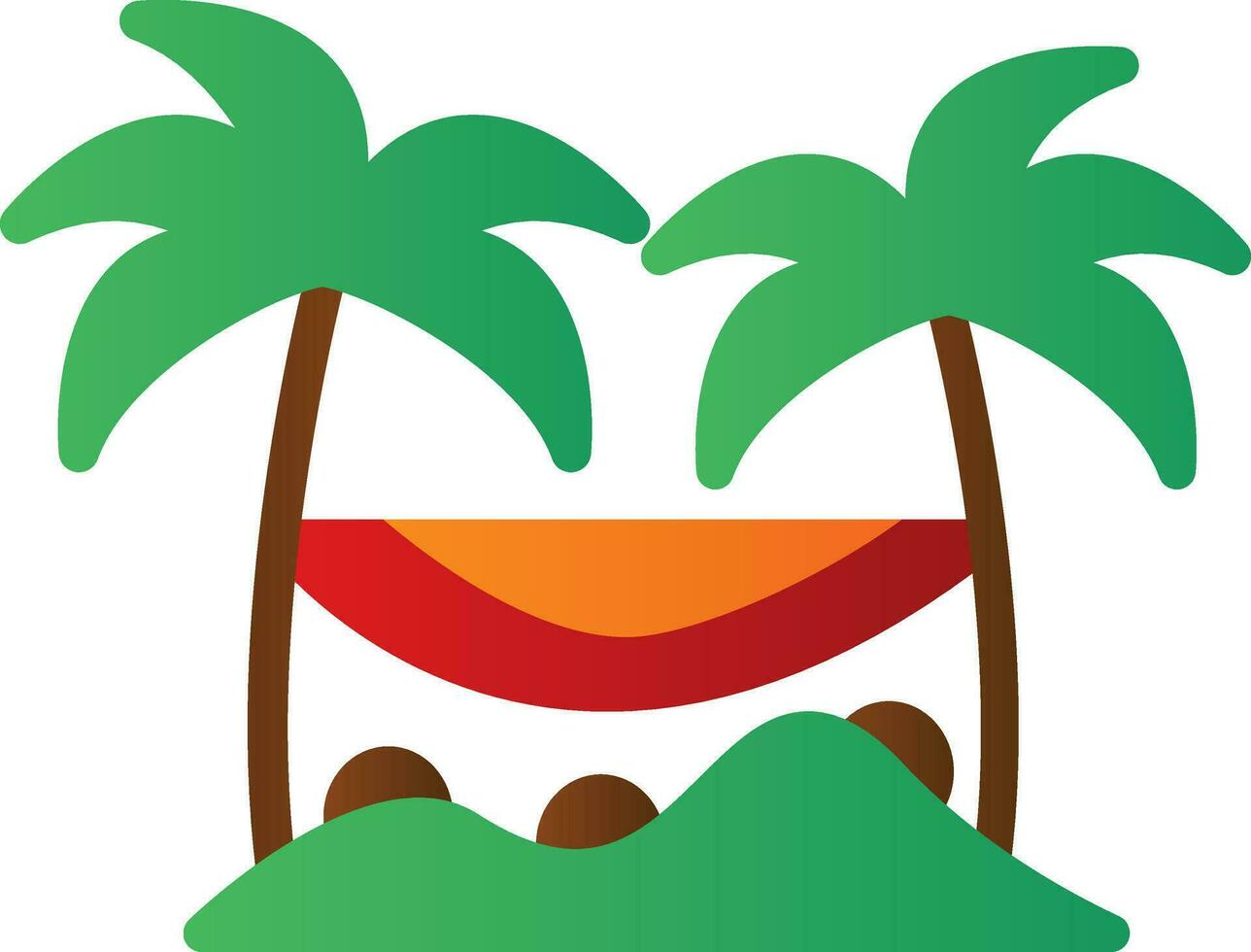 Hammock Vector Icon Design