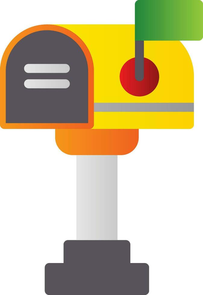 Letter Box Vector Icon Design