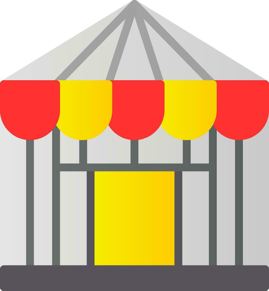 diseño de icono de vector de circo