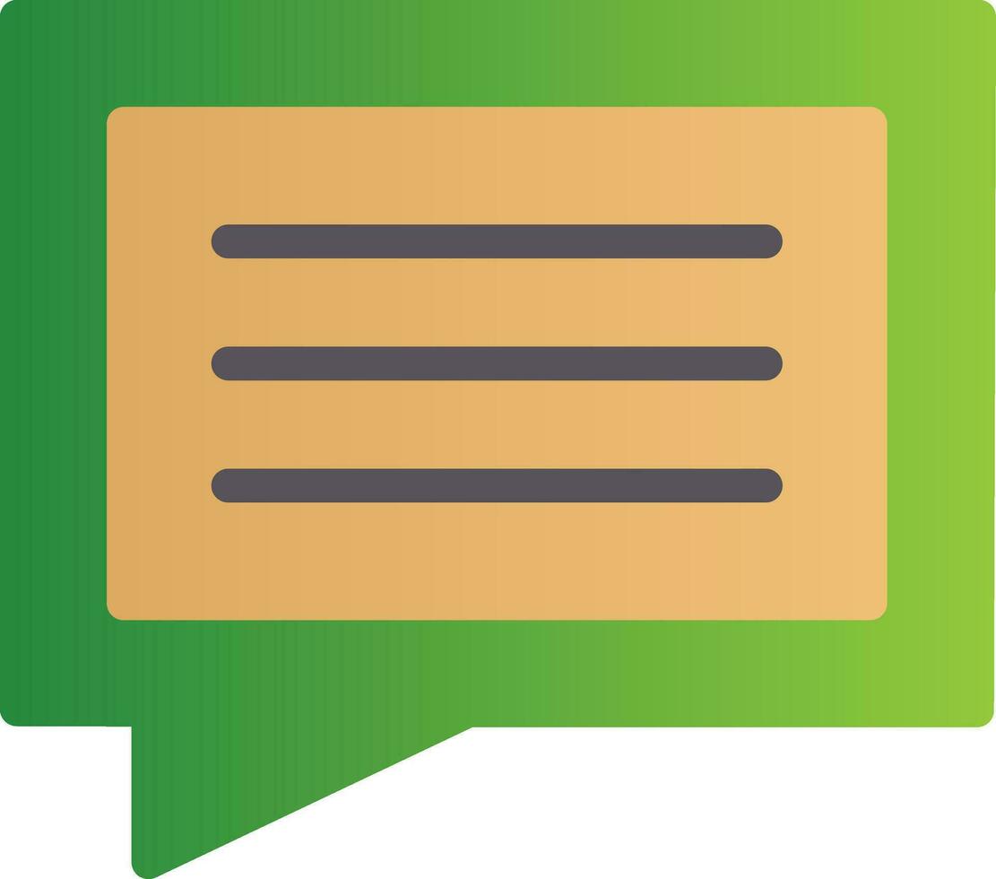 Message Vector Icon Design